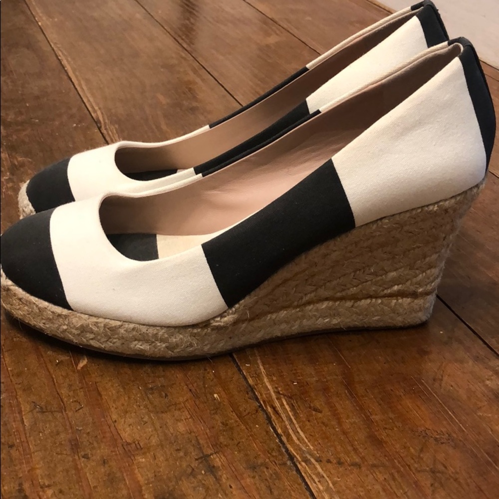 Like new jcrew espadrilles wedges, 8